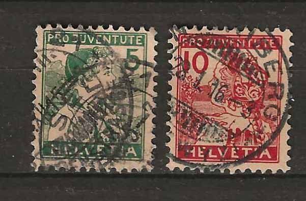 Tutti i francobolli: PJ015 - Pro Juventute 1915 obl. – Usato da Trélex venduto da Phil_Albert