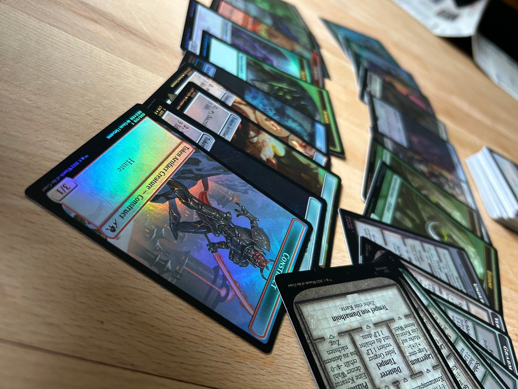 Magic The Gathering Carte collezionabili: Magic: The Gathering - 72 Foil Tokens – Usato da Aarau venduto da Maclovio 1