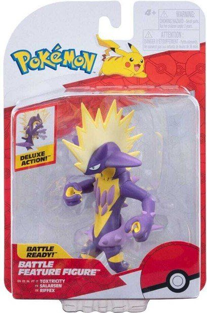 Pokémon Giocattoli: Pokémon Battle Feature Figur Deluxe Action - Riffex – Nuovo e nell'imballaggio originale da Luzern venduto da mic_gq2s