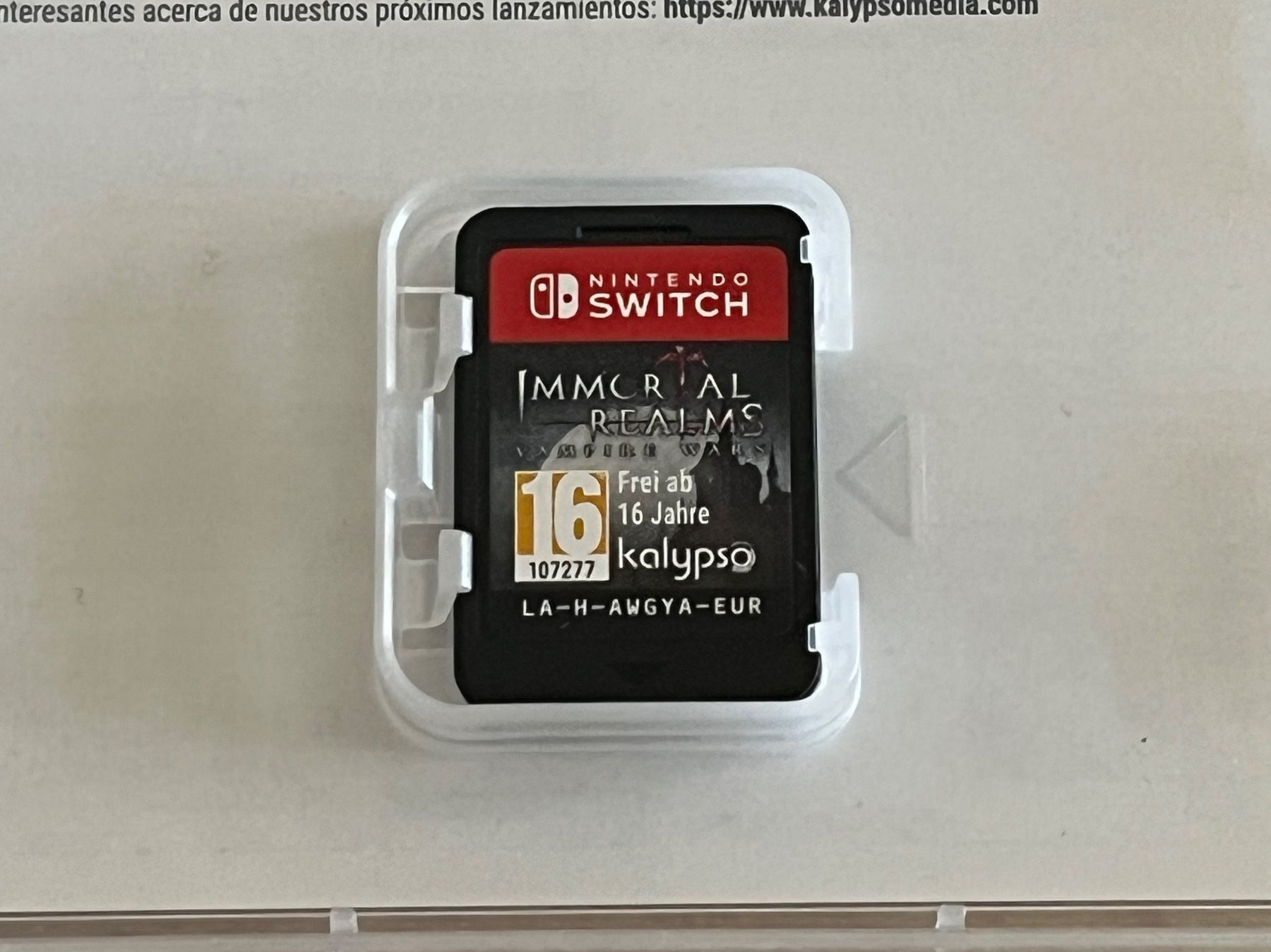 Nintendo Spiele: Immortal Realms: Vampire Wars, Nintendo Switch – Gebraucht aus Thalwil von ranx 2