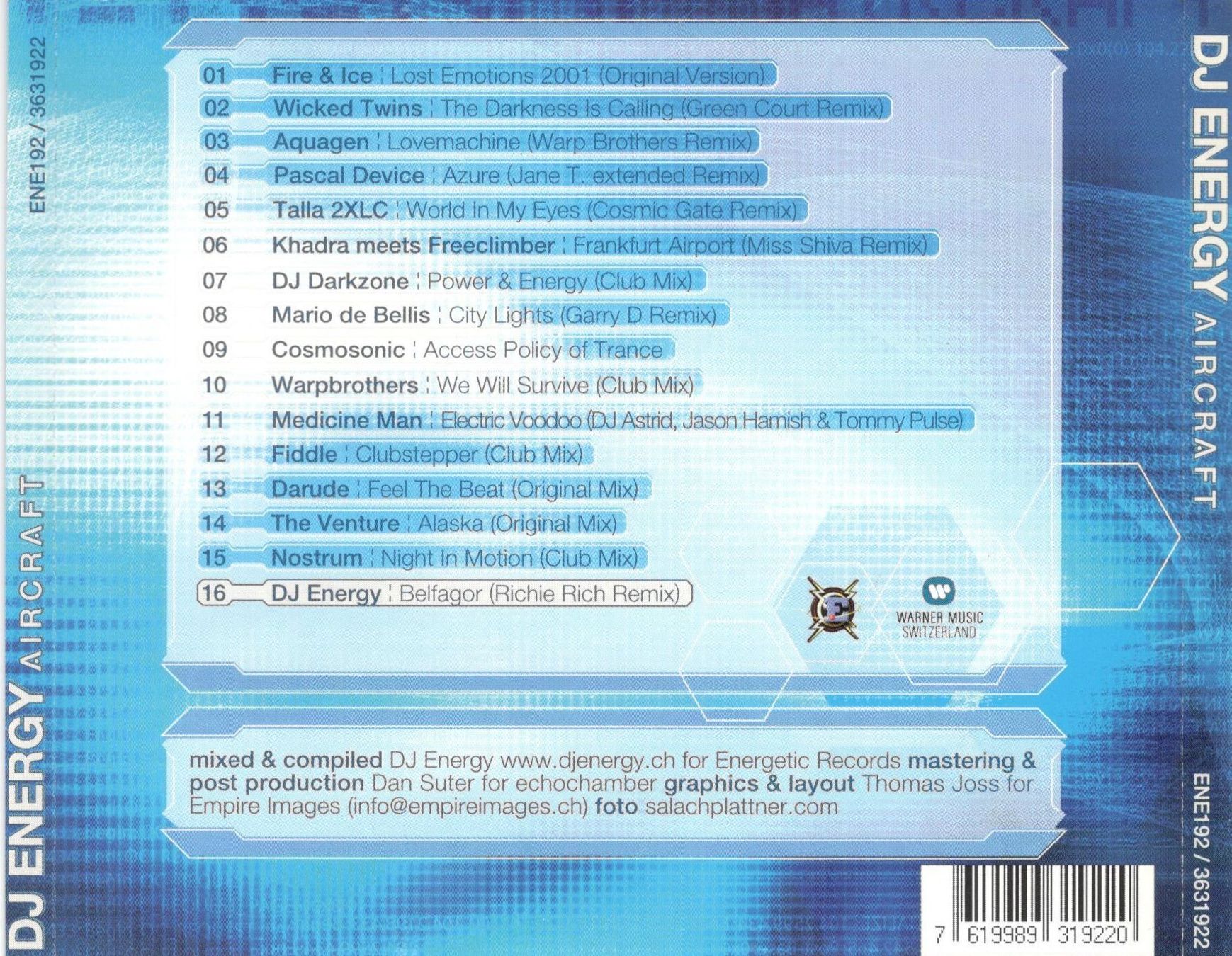 CD: DJ Energy Aircraft CD – Usato da St. Margarethen TG venduto da ursk10 1