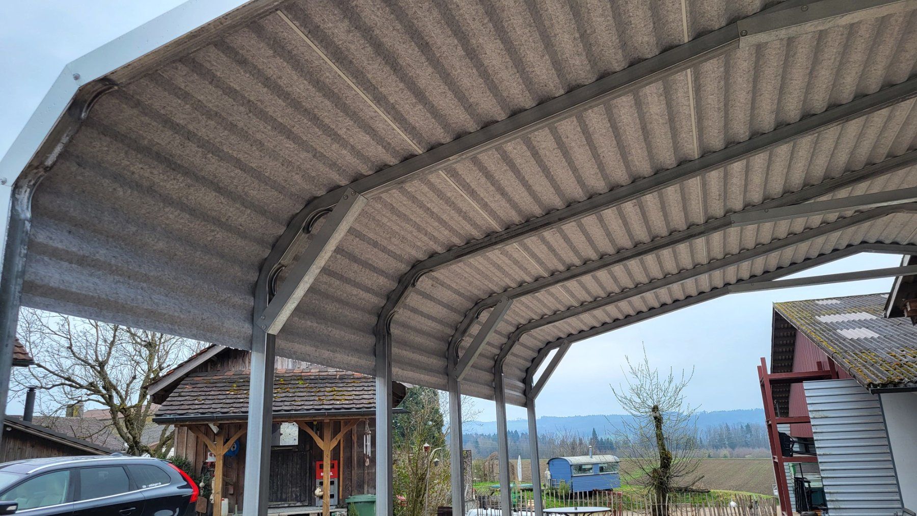 Rifugi: Carport / Unterstand Saddle – Nuovo (secondo la descrizione) da Engwilen venduto da faehig 4