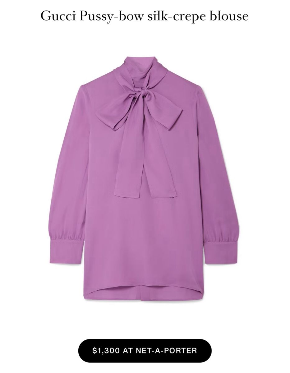 Gucci Camicette: Gucci blouse lilac 36 – Nuovo e nell'imballaggio originale da Kilchberg ZH venduto da cruella 1