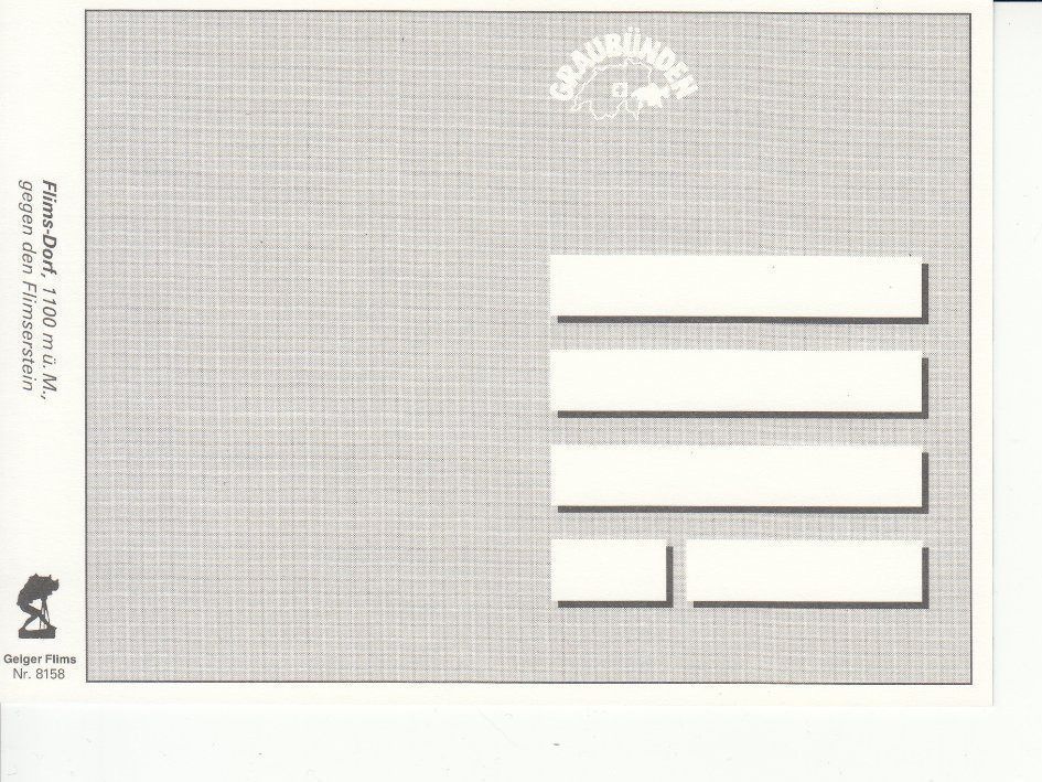Cartoline postali: Flims 6 um 1995 – Usato da Bürglen TG venduto da StampGraf 1