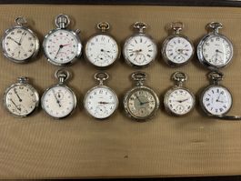 Lot 12 montres de poche