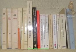 Lot de 16 livres de Michel Tounrier, dont un sur Michel Tour