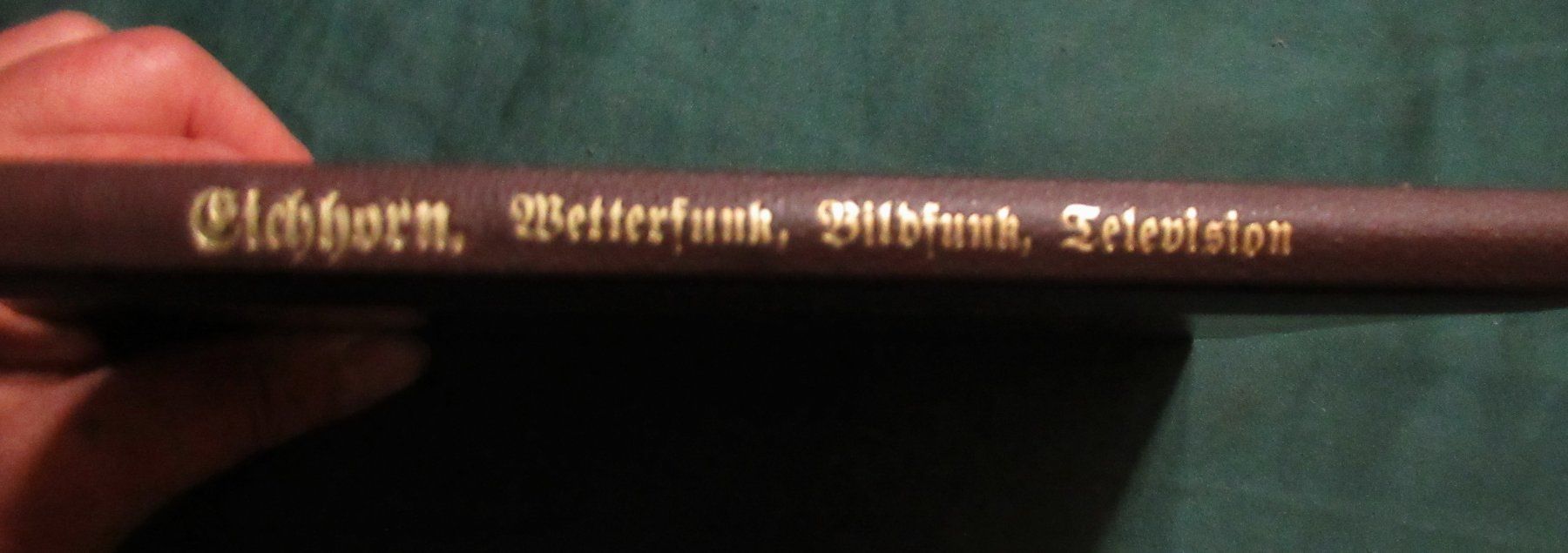 Libri: Fernsehen  Bildtelegrafie  Television   Entwicklung – Usato da Hedingen venduto da Protechnica 3