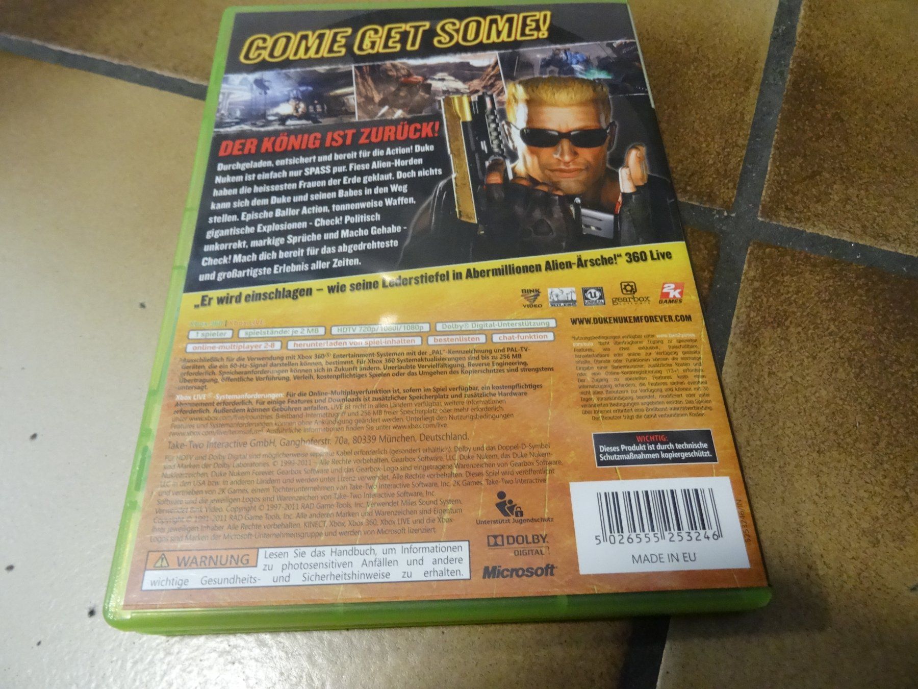 Microsoft Spiele: Duke Nukem Forever Xbox 360 – Gebraucht aus Olten von Disc-Ausverkauf 2