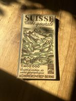 Gesamtkarte der CH, 1939 von Kümmerly+Frey