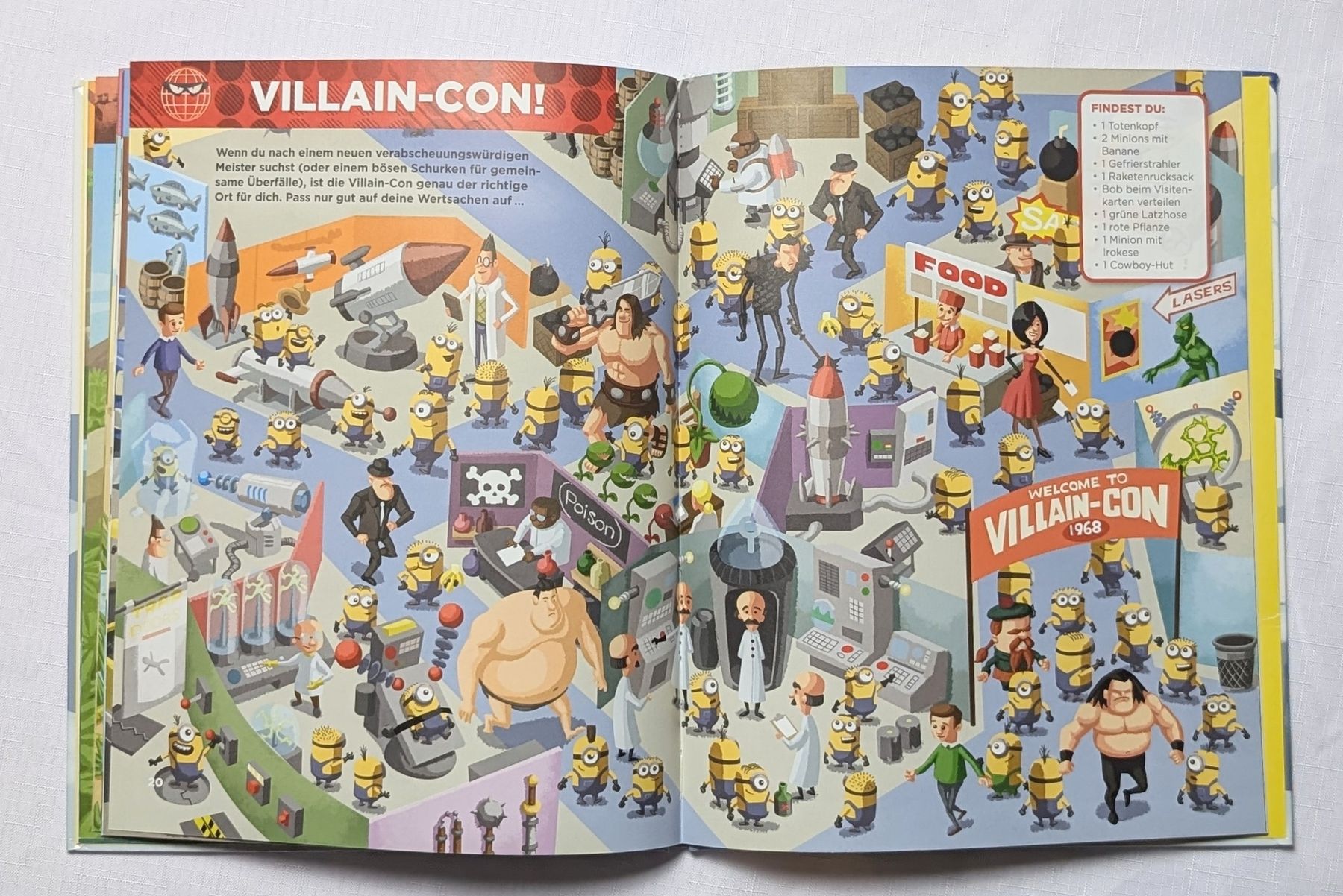 Libri: Minions Wimmelbuch – Nuovo (secondo la descrizione) da Wängi venduto da ABIZONE-86 2