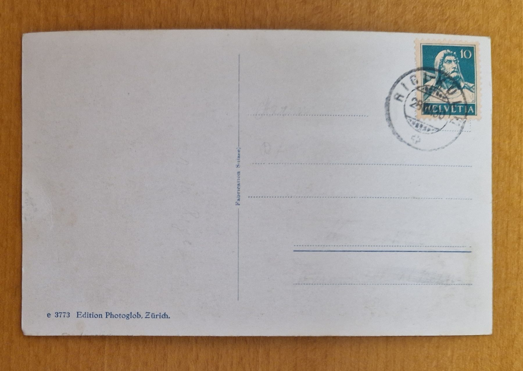 Cartoline postali: Rigi-Kulm, 28.XII 1930 – Usato da Ebikon venduto da Donar50 1