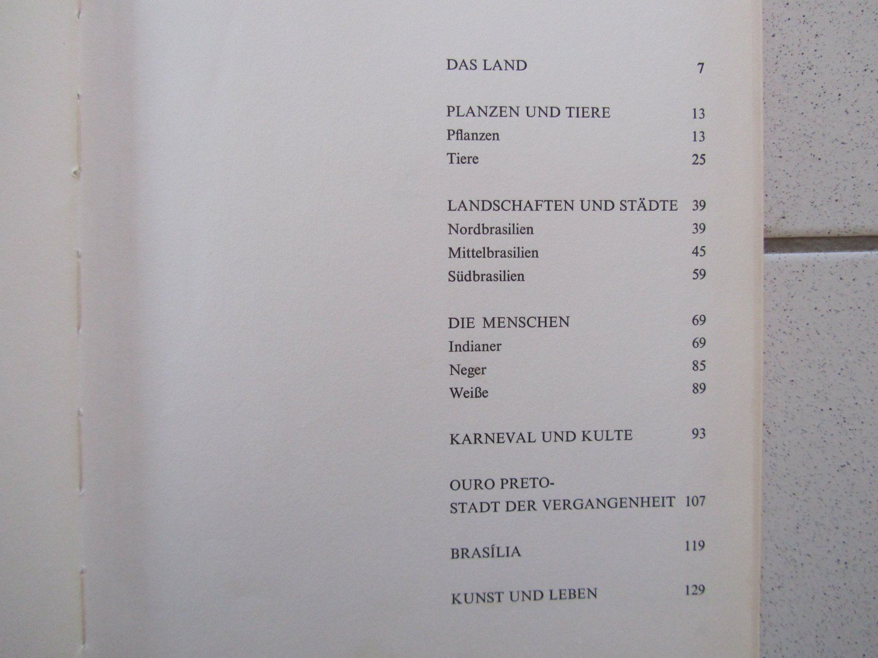 Libri: Brasilien - Silva Buch von 1964 – Usato da Weiningen ZH venduto da dietsch57 1