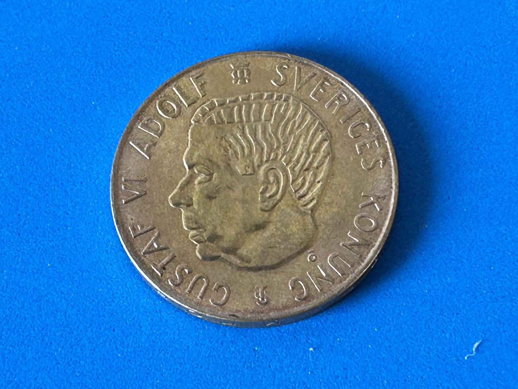 Tutti le monete: Sweden - 5 Kronor - 1954 – Usato da Corcelles NE venduto da AJKader 1