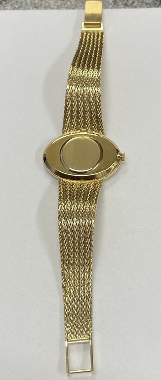 Omega Uhren: OMEGA Damen Golduhr 18Karat mit Brillanten – Gebraucht aus Hombrechtikon von Harosa 4