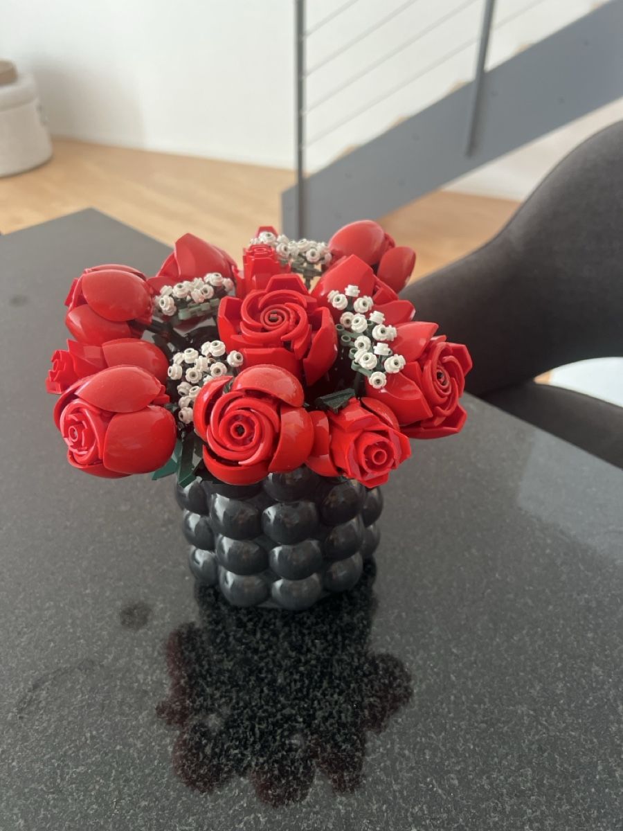 Lego Alle Dekorationen: Lego Rosen – Gebraucht aus Brunnen von princessv
