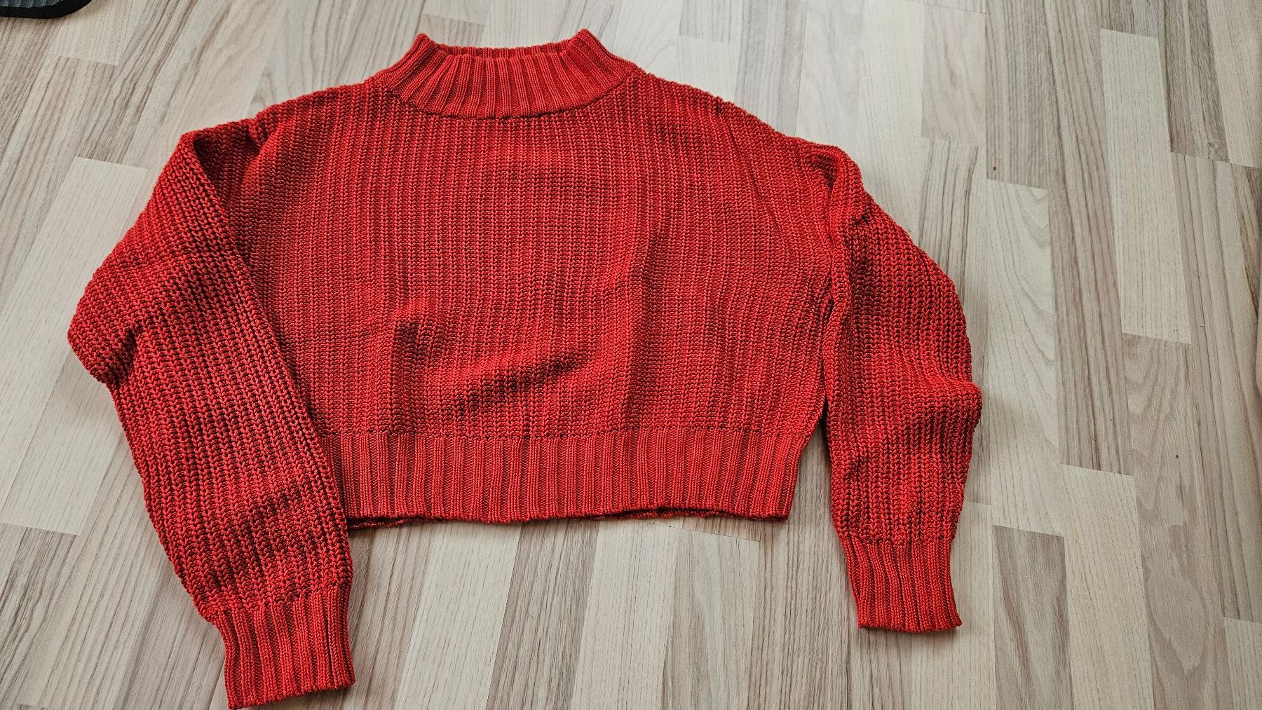 H&M Maglioni & Felpe: Strickpullover rot / H&M Grösse S – Usato da Ettenhausen TG venduto da nwi_72y8 1