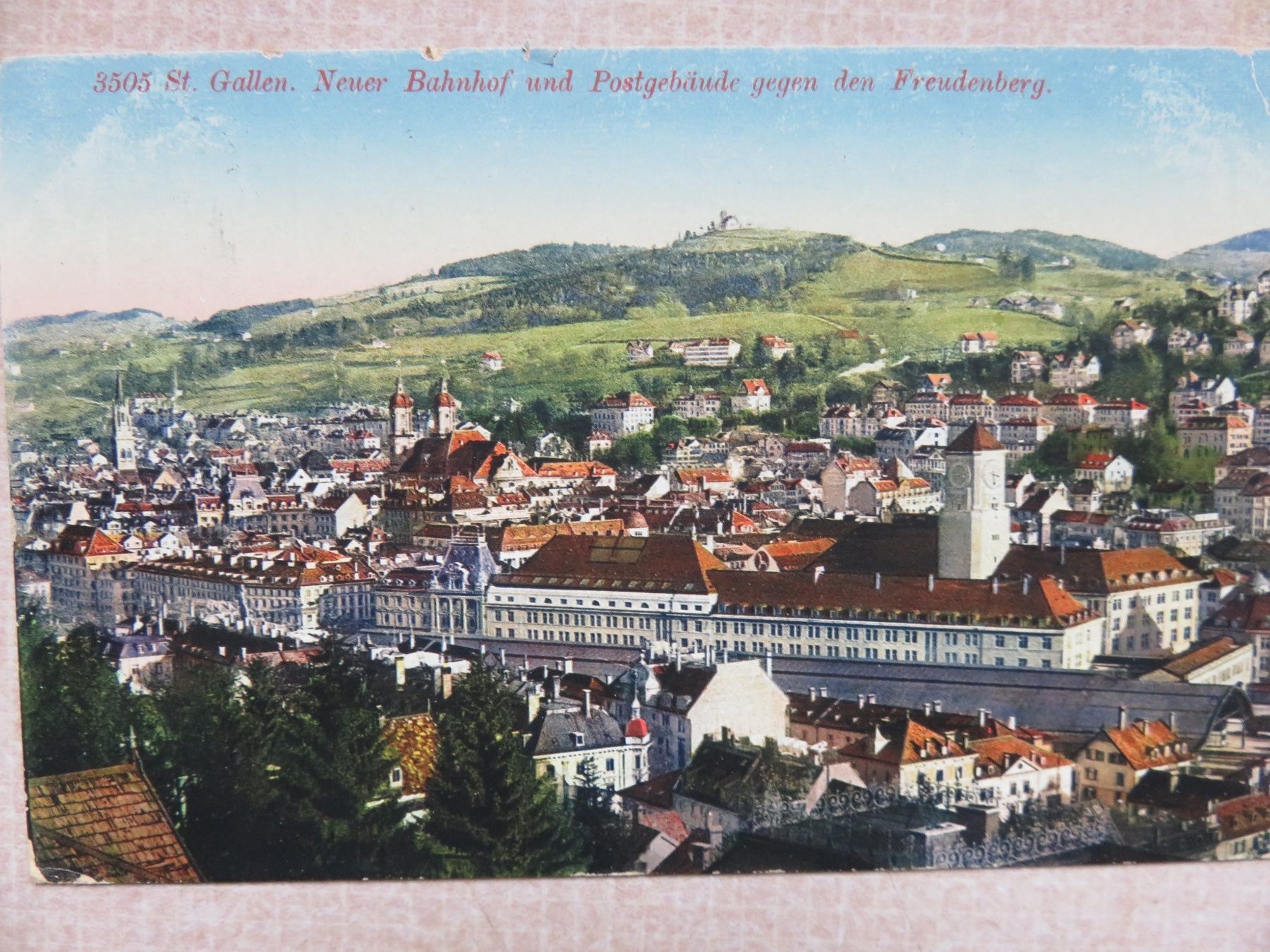 Cartoline postali: St. Gallen – Usato da Oberriet SG venduto da ret_7j2k
