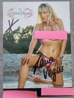 Autogrammkarte Lana Vegas Originalunterschrift