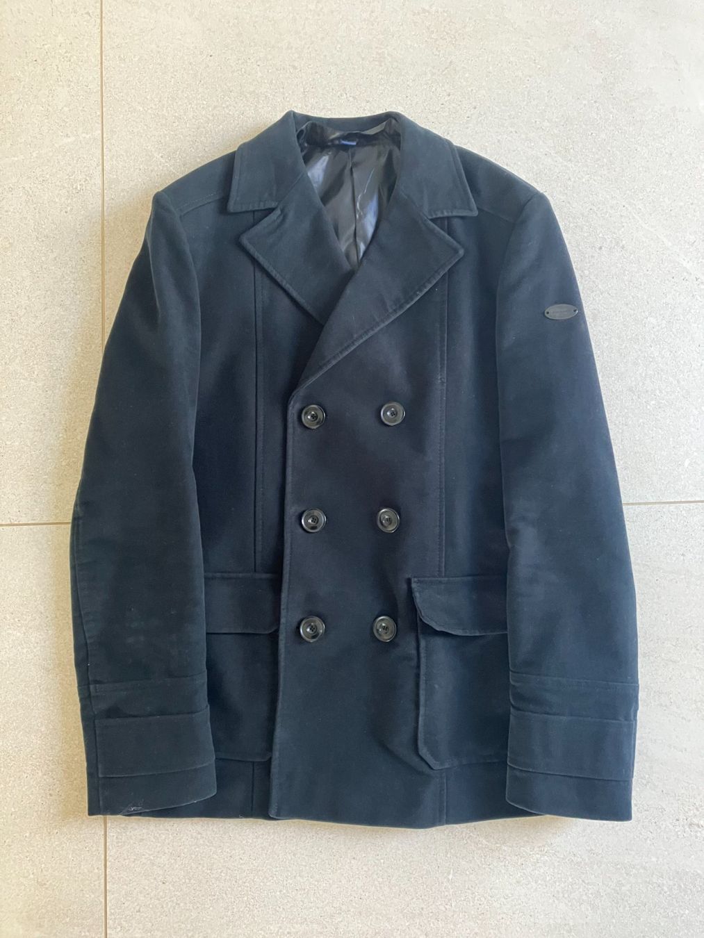 Giacche: Superbe veste noire double boutonnage, JOHN BARRIT – Usato da La Ferrière venduto da dim_722t