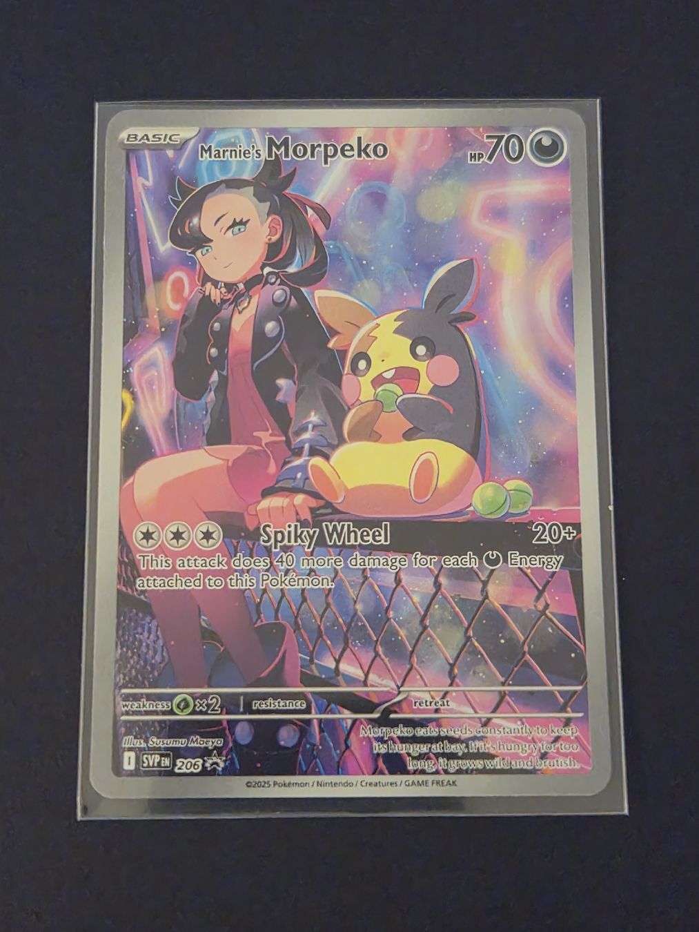 Pokémon Sammelbilder & Trading cards: Marnie's Morpeko SVP 206 EN – Gebraucht aus Gränichen von defargo