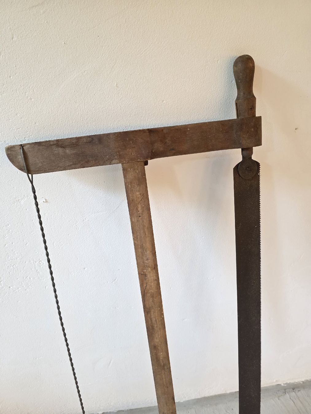 Seghe: Antike Handsäge / Spannsäge – Usato da Uster venduto da Cruleye 6