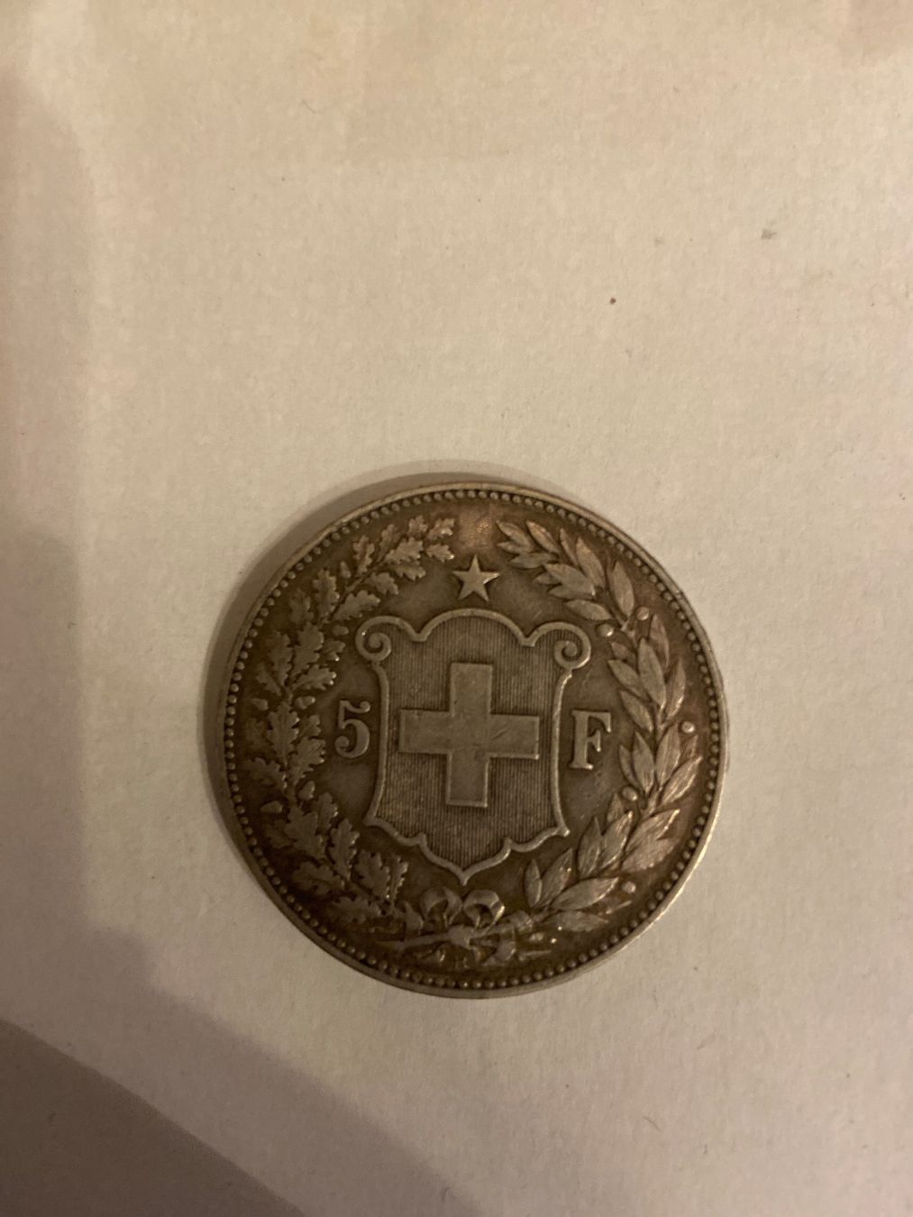 Tutti le monete: 5 Franken Münze 1907 – Nuovo (secondo la descrizione) da Zürich venduto da ragusa45