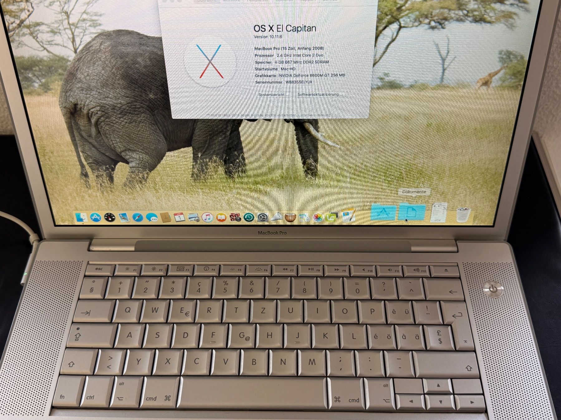 Apple Notebook: MacBook Pro 15 IntelCore Duo 2.4GHz Early 2008 – Usato da Frauenfeld venduto da mac_c7jc 3
