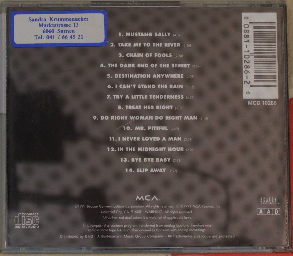 CD: The Commitment – Music From The Original Motion Soundtrack – Usato da Luzern venduto da CONTENTI 2