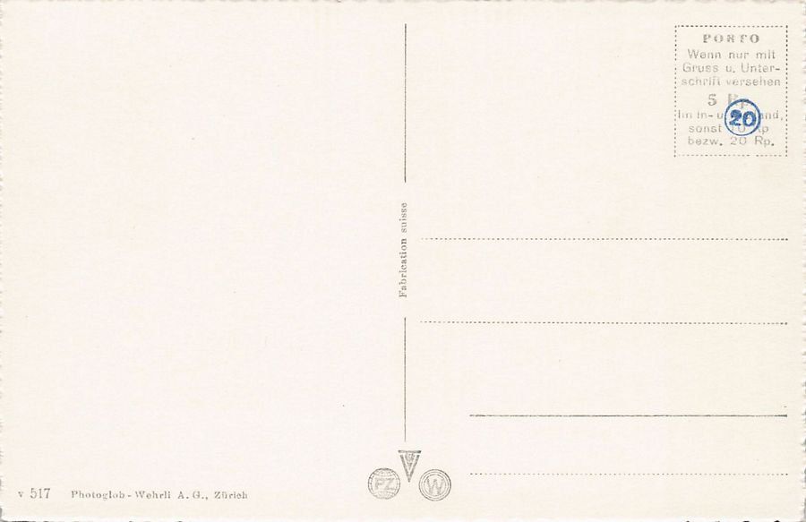 Cartoline postali: Vogelschau-AK Bodensee um 1940 – Usato da Frauenfeld venduto da POML 1