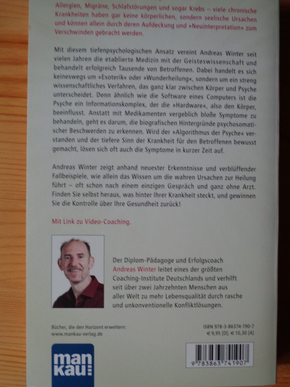 Libri: Heilen ohne Medikamente. Andreas Winter. Buch – Usato da Wiesendangen venduto da Gullfoss 1