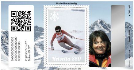 Tutti i francobolli: Swiss Crypto Stamp 5.0, ID:08 - Basic Edition, Marie Nadig – Nuovo (secondo la descrizione) da Zürich venduto da nic_dkk8