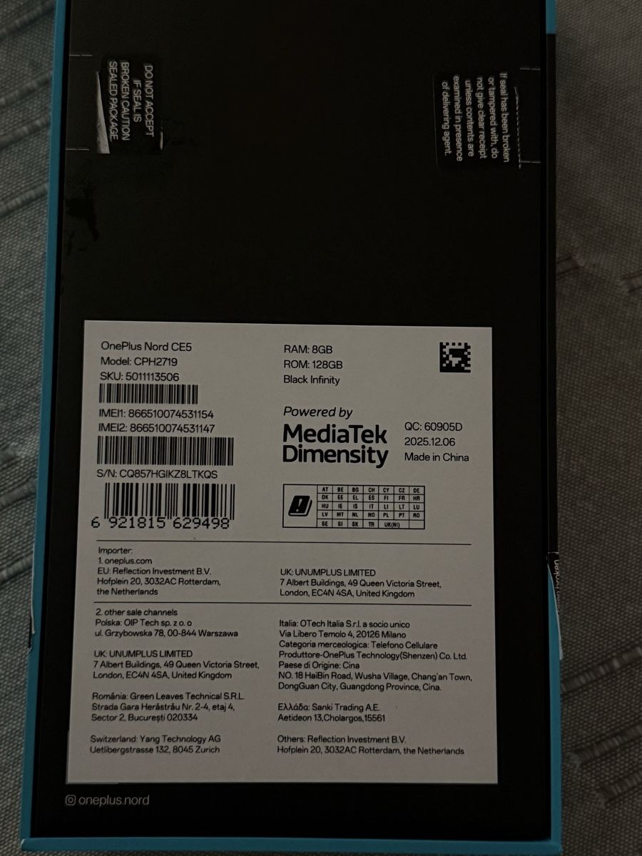 OnePlus Telefoni cellulari / Smartphones: ONE PLUS Nord CE5 Handy – Nuovo e nell'imballaggio originale da Grenchen venduto da zeluush 2