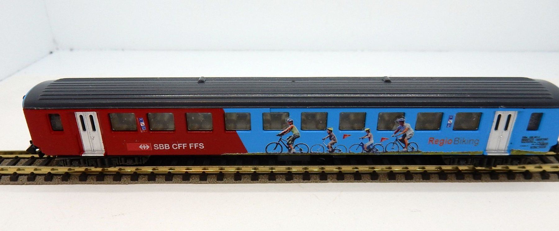 Modellini di ferrovie: N- CFF/SBB/FFS  Wagon EWII "RegioBiking" – Nuovo (secondo la descrizione) da Locarno venduto da Gudrun2