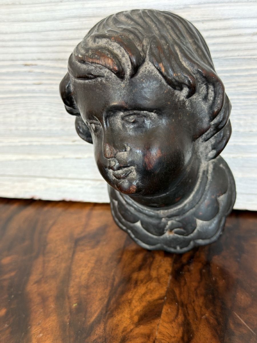 Sculture & Statue: Putto Kopf aus Holz – Usato da Riedholz venduto da Frettchen63