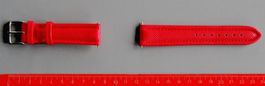 Nr91 Rotes Uhrenband 20mm