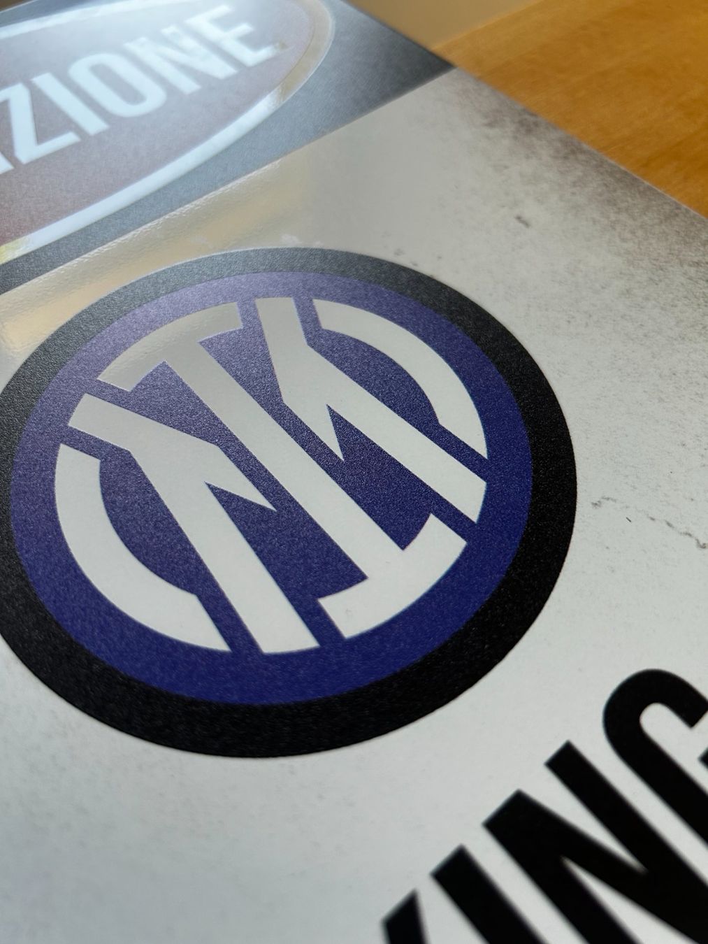 Schilder: Inter Mailand Parking Only Blechschild Italienisch San Siro – Neu und originalverpackt aus Dättlikon von easythings 4