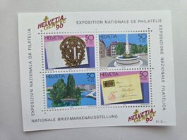 NABA EXPO PHILATELIE HELVETIA GENEVE 1990 Genf Marke