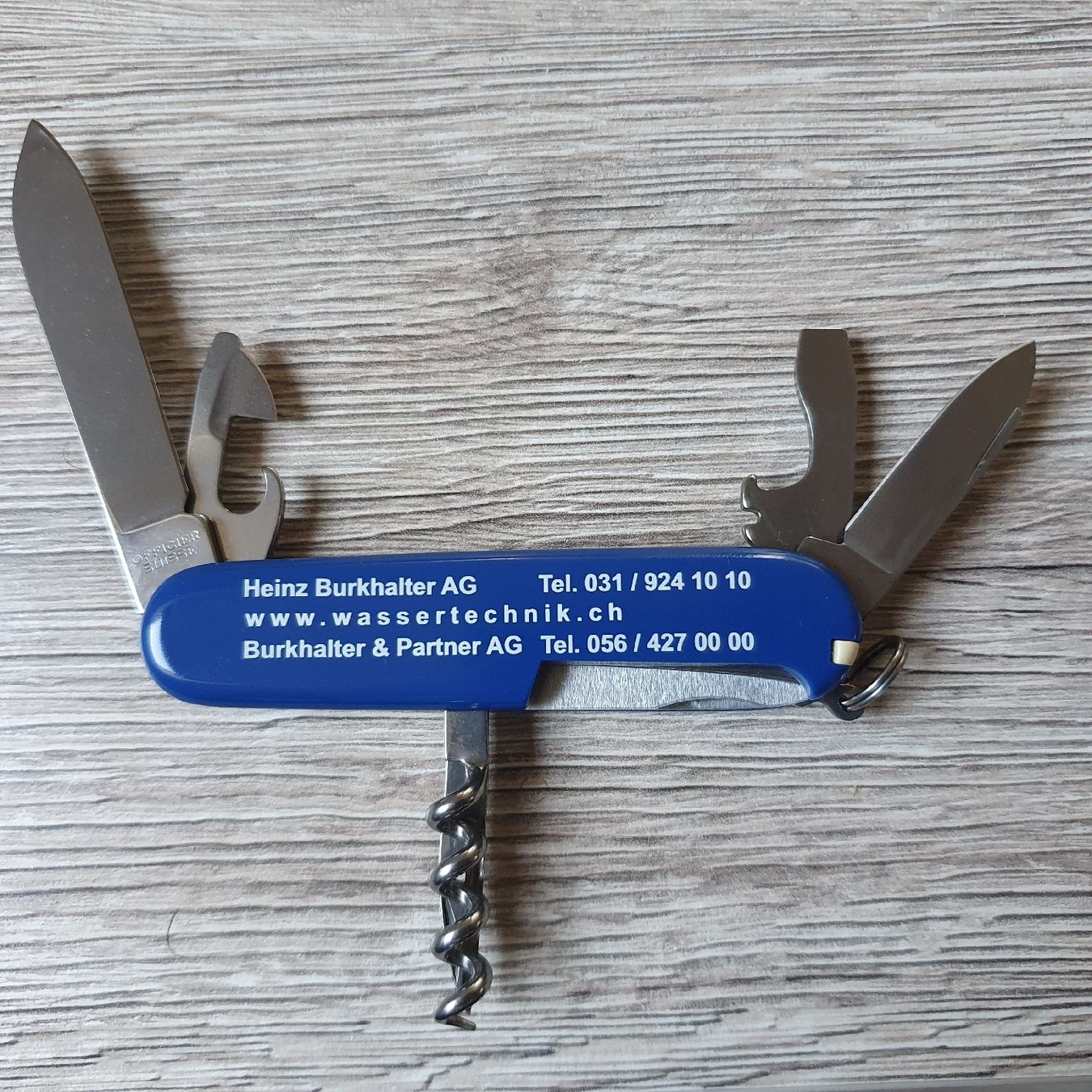Victorinox Coltelli tascabile: Victorinox Sackmesser, mit Webung – Usato da Regensdorf venduto da schmidi1964 3