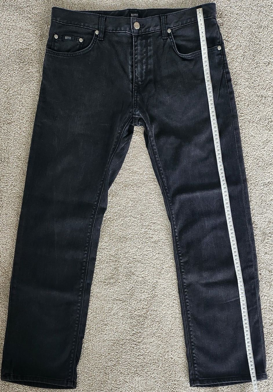 Jeans: Schwarze Jeans BOSS (Size M) – Gebraucht aus Wagen von KrisBV83