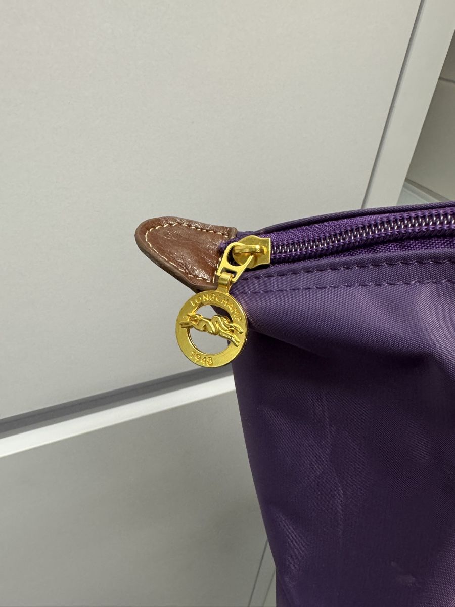 Longchamp Taschen für Damen: Longchamp Tasche lila – Gebraucht aus Zürich von Naniiin 2