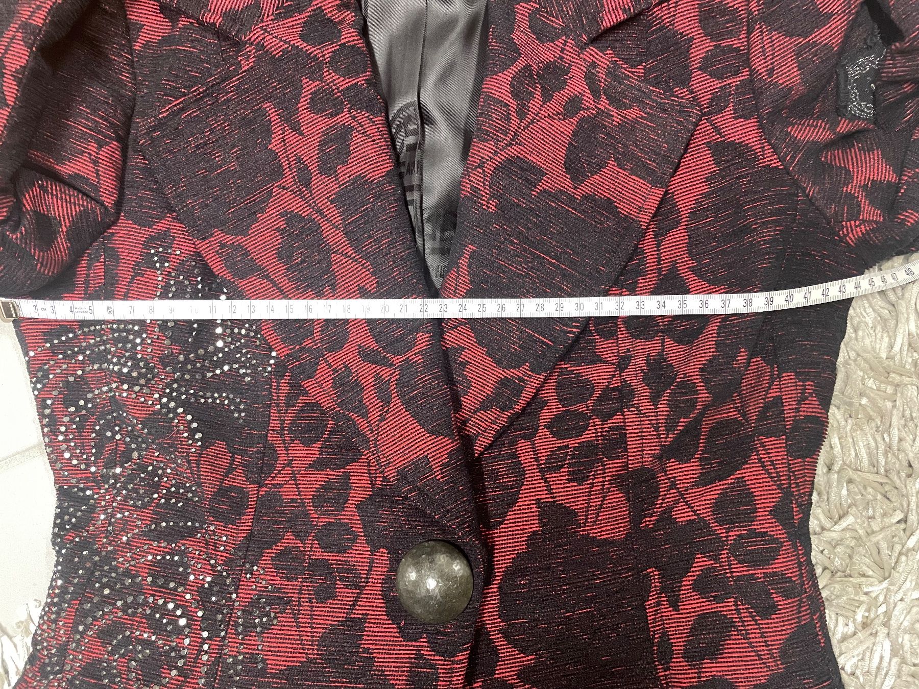Airfield Giacche: AIR FIELD Kurz Blazer mit Blumenmuster – Usato da Urdorf venduto da Anassor 9