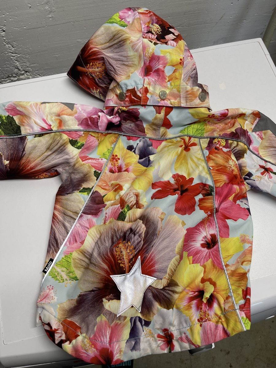 Molo Giacche & Cappotti: Molo Übergangsjacke mit Blumen Muster, Grösse 92 Top! – Usato da Täuffelen venduto da Nice800 3