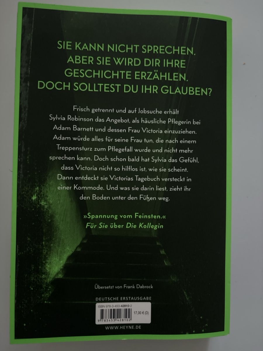 Libri: Gerade im Trend Bücher von Freida McFadden – Nuovo (secondo la descrizione) da Fruthwilen venduto da Joy111 3