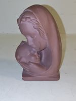 Madonna mit Kind, schöne Tonfigur. (nov522)