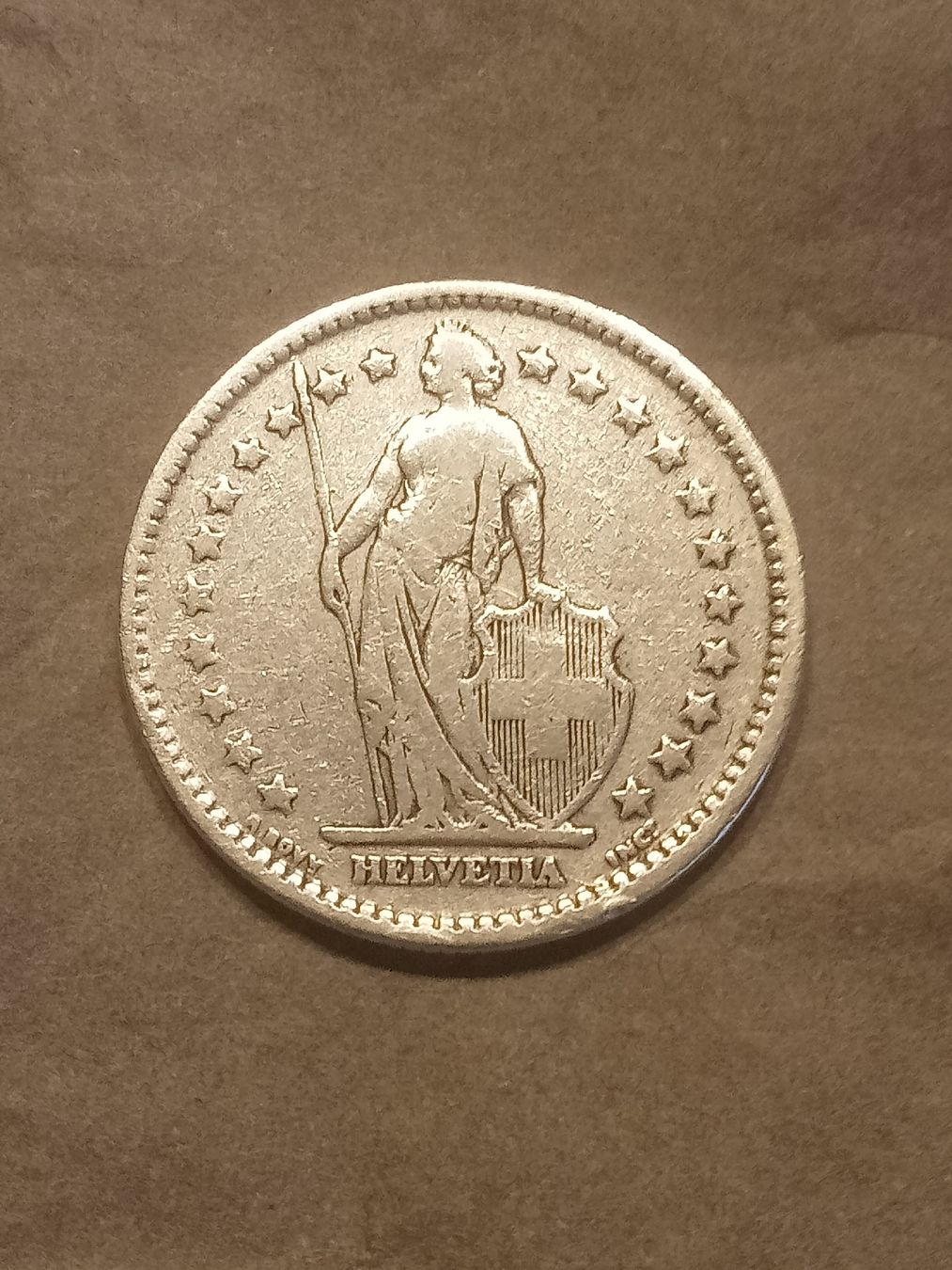 Toutes les monnaies: 2 Fr. 1910 Silber  – D'occasion à Alpnach Dorf par ake-7x7v 1