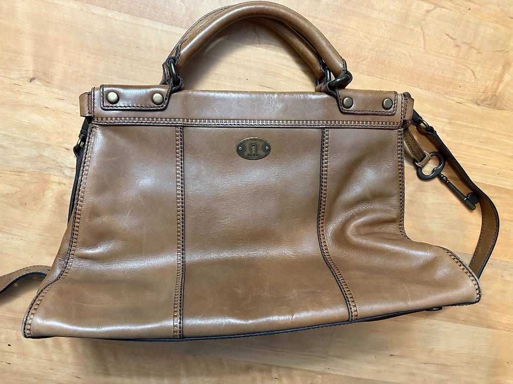 Fossil Borse da donna: Hellbraune Handtasche Fossil – Usato da Willisau venduto da ani_gtk8 3