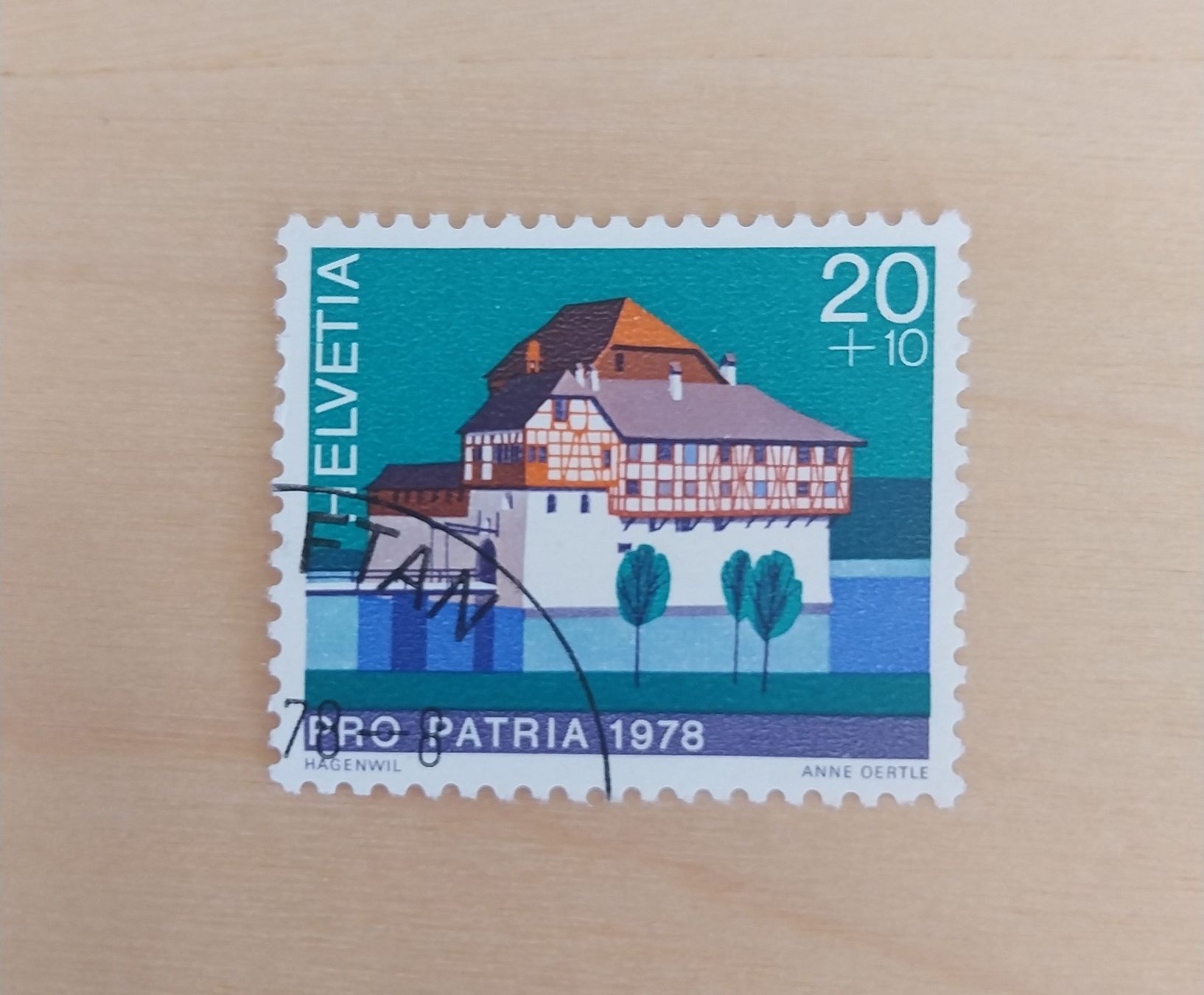 Tutti i francobolli: Timbres ProPatria 1978 – Usato da Bussigny venduto da jaqual