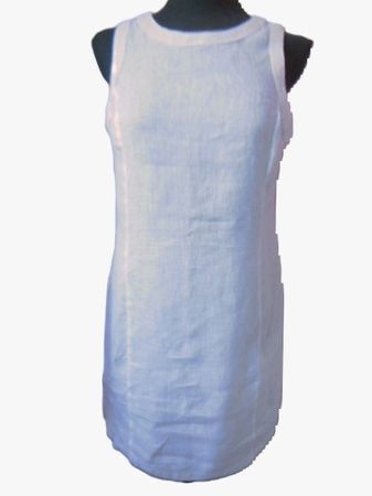 s. Masse Gr. 38 40 Leinenkleid von 120%LINO etwas Pailletten