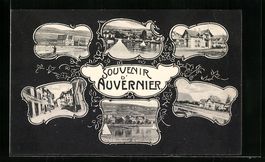 Auvernier, Uferpartie, Ortspartie, Brüc