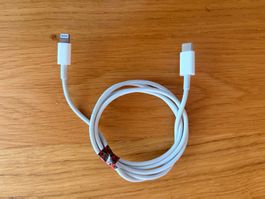 Ladekabel Lightning auf USB-C, neuwertig, für iPhone/iPad